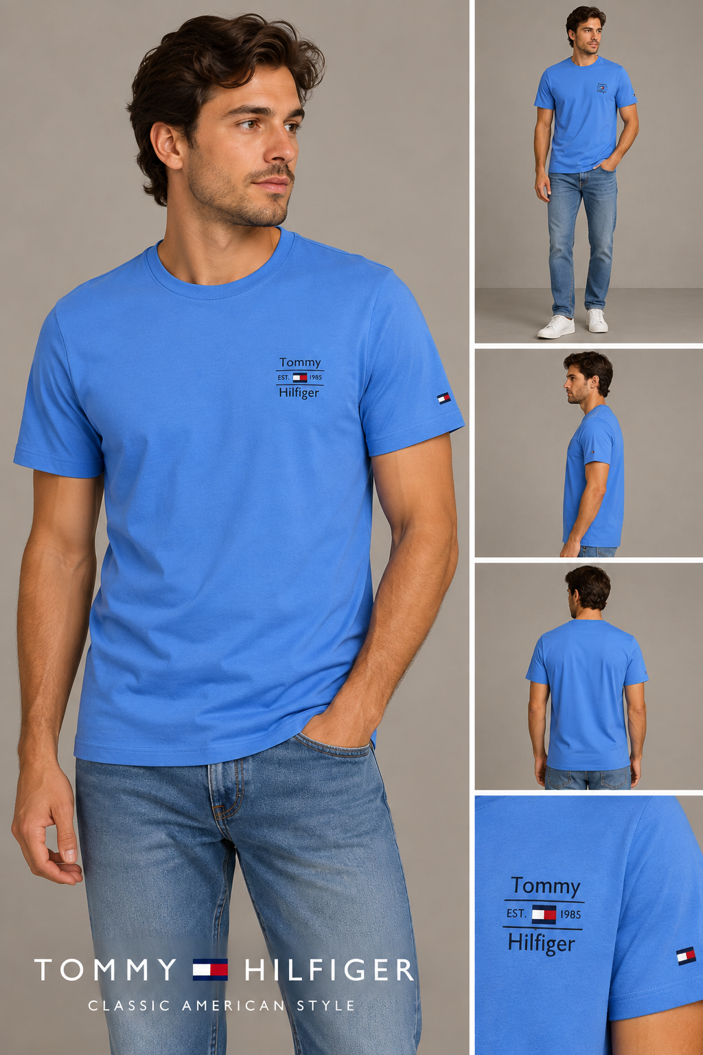 Playera Cuello Redondo Tommy Hilfiger