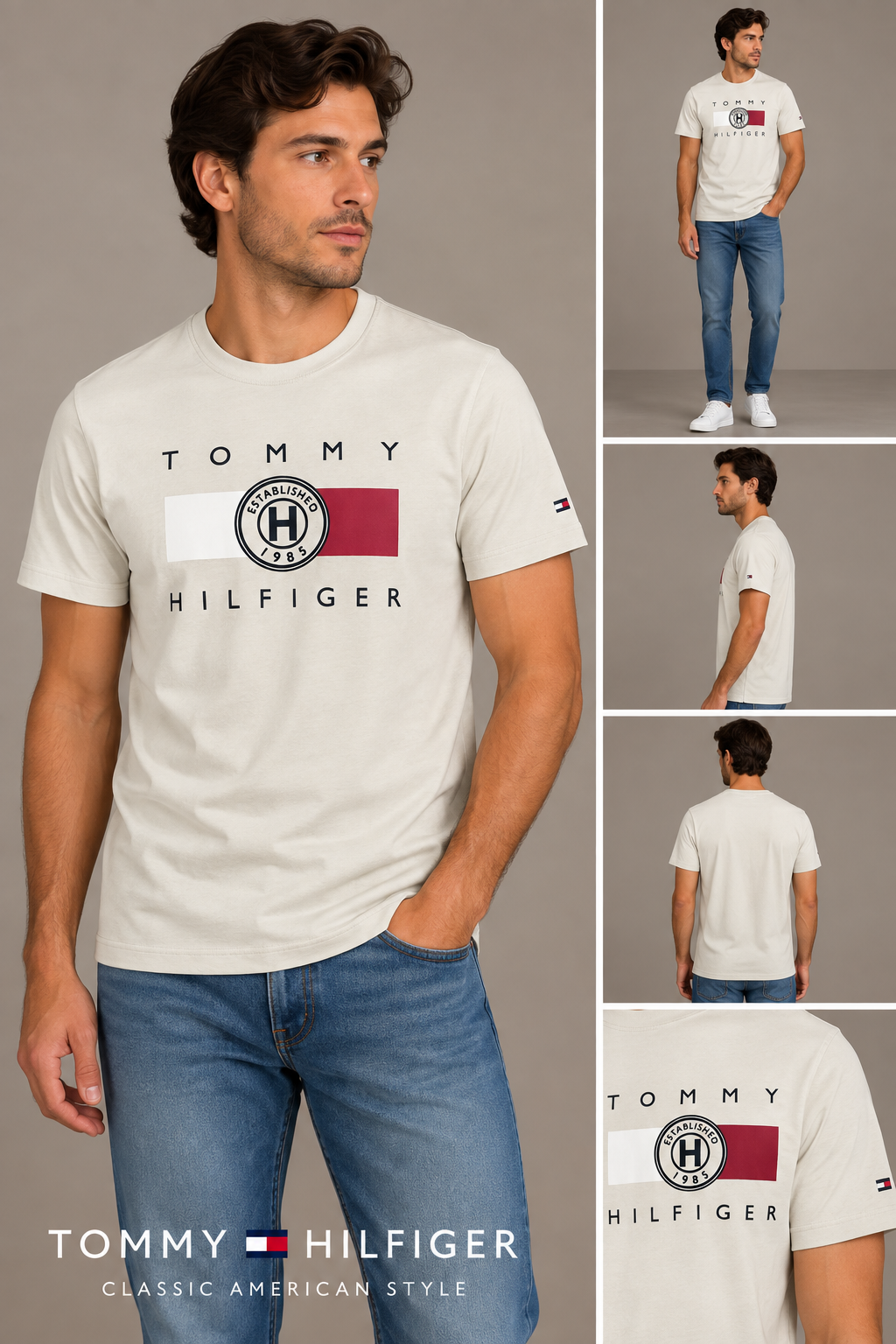 Playera Cuello Redondo Tommy Hilfiger