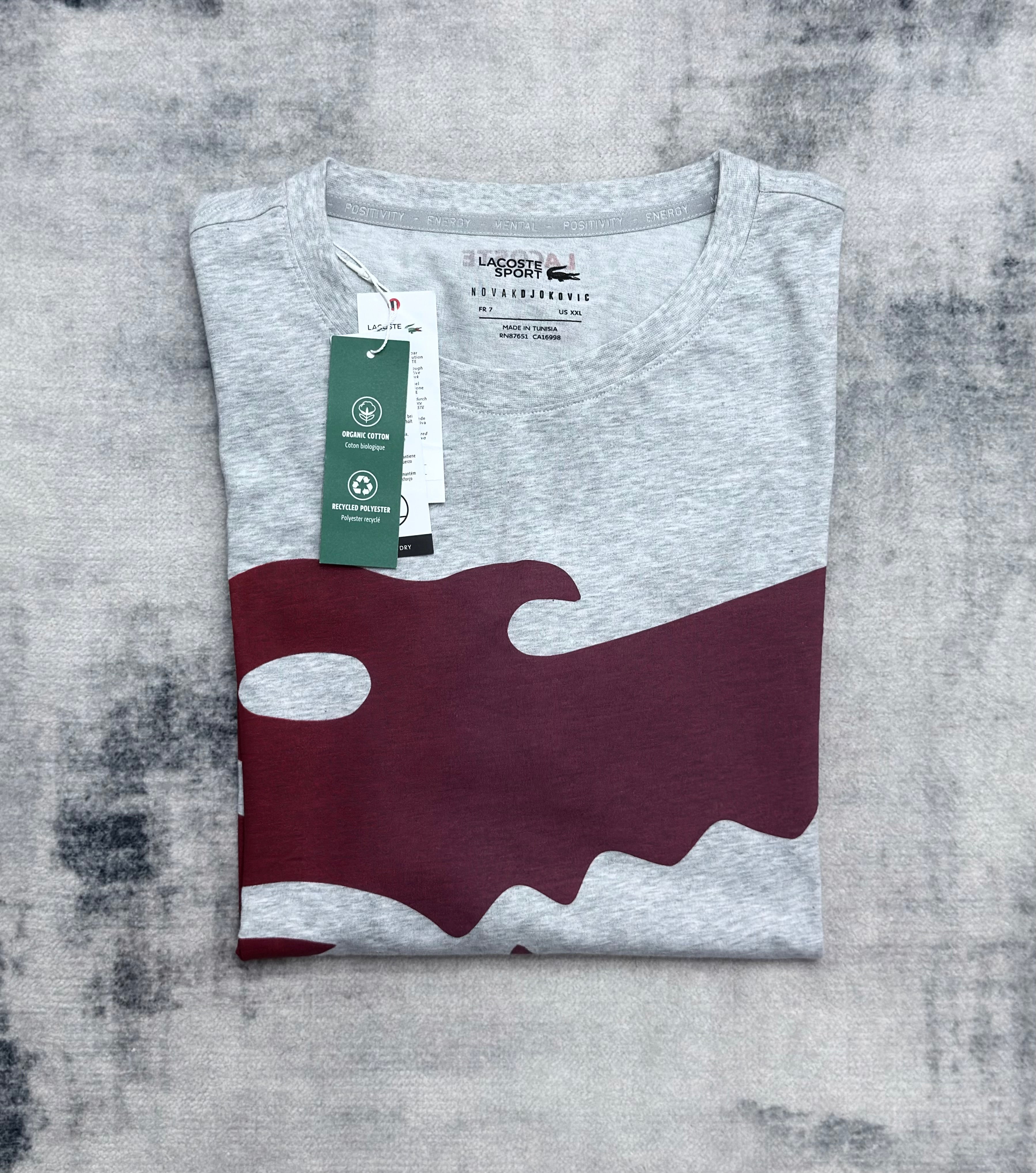 Playera Cuello Redondo Lacoste