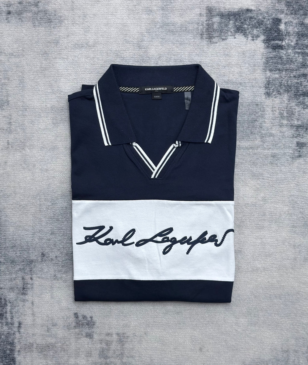 Playera Tipo Polo Karl Lagerfeld