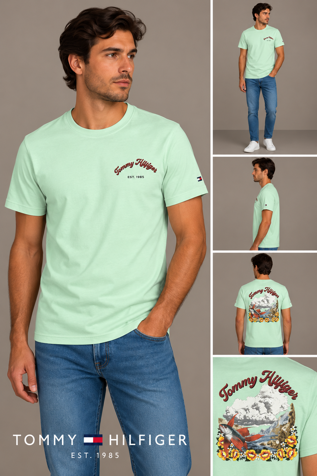 Playera Cuello Redondo Tommy Hilfiger
