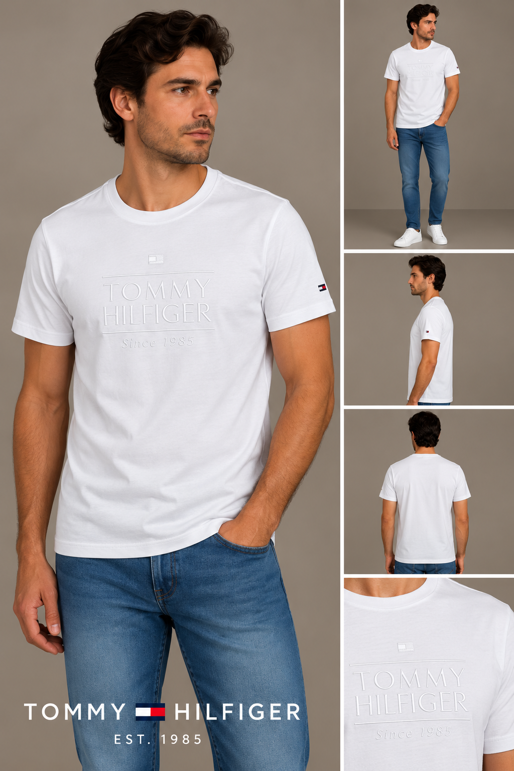Playera Cuello Redondo Tommy Hilfiger