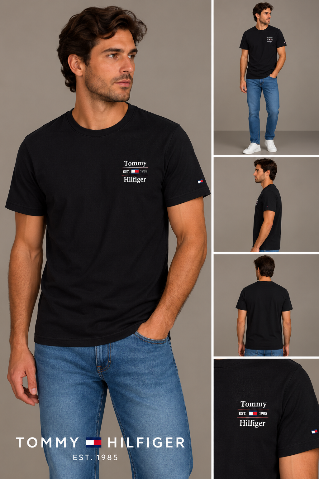 Playera Cuello Redondo Tommy Hilfiger
