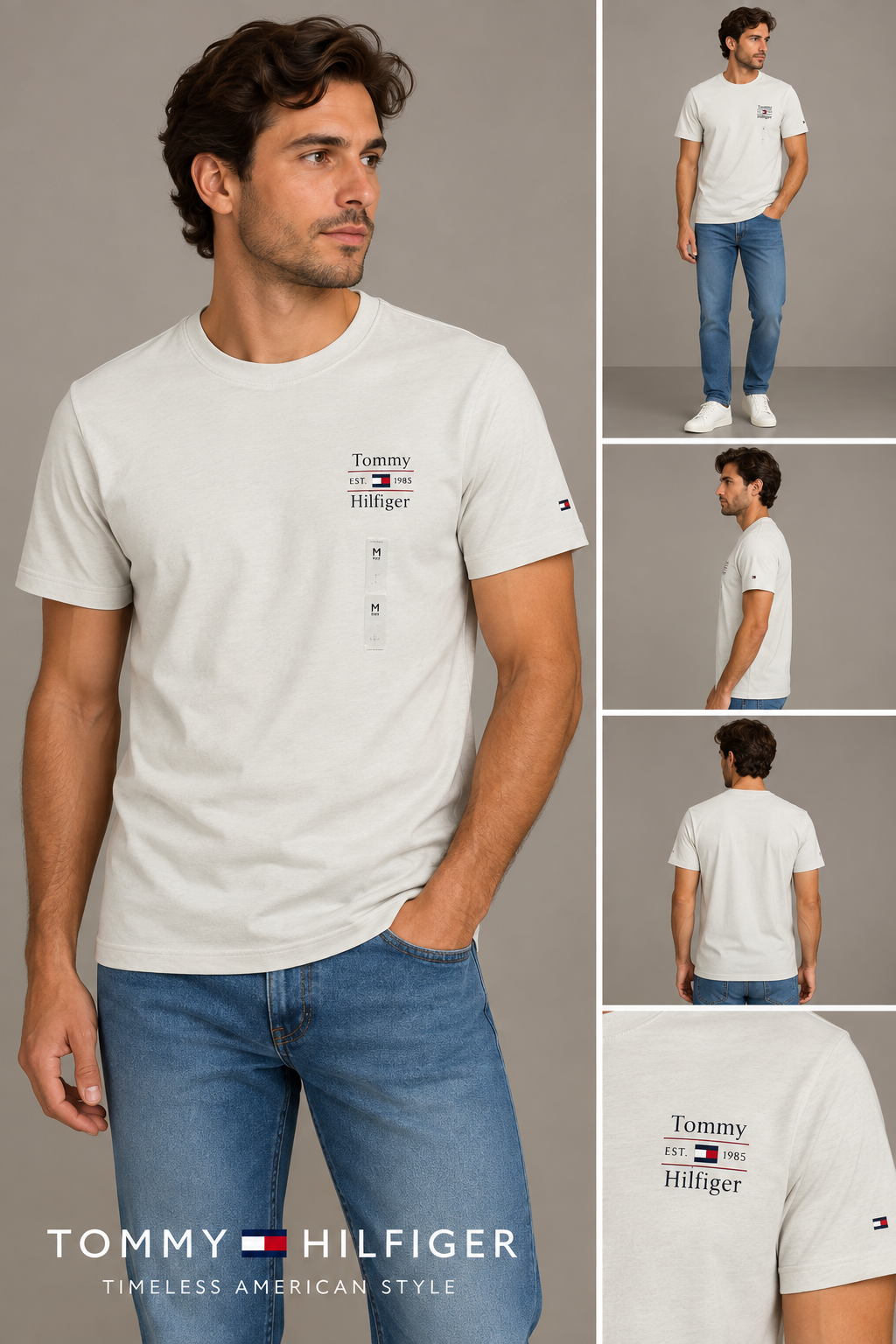Playera Cuello Redondo Tommy Hilfiger