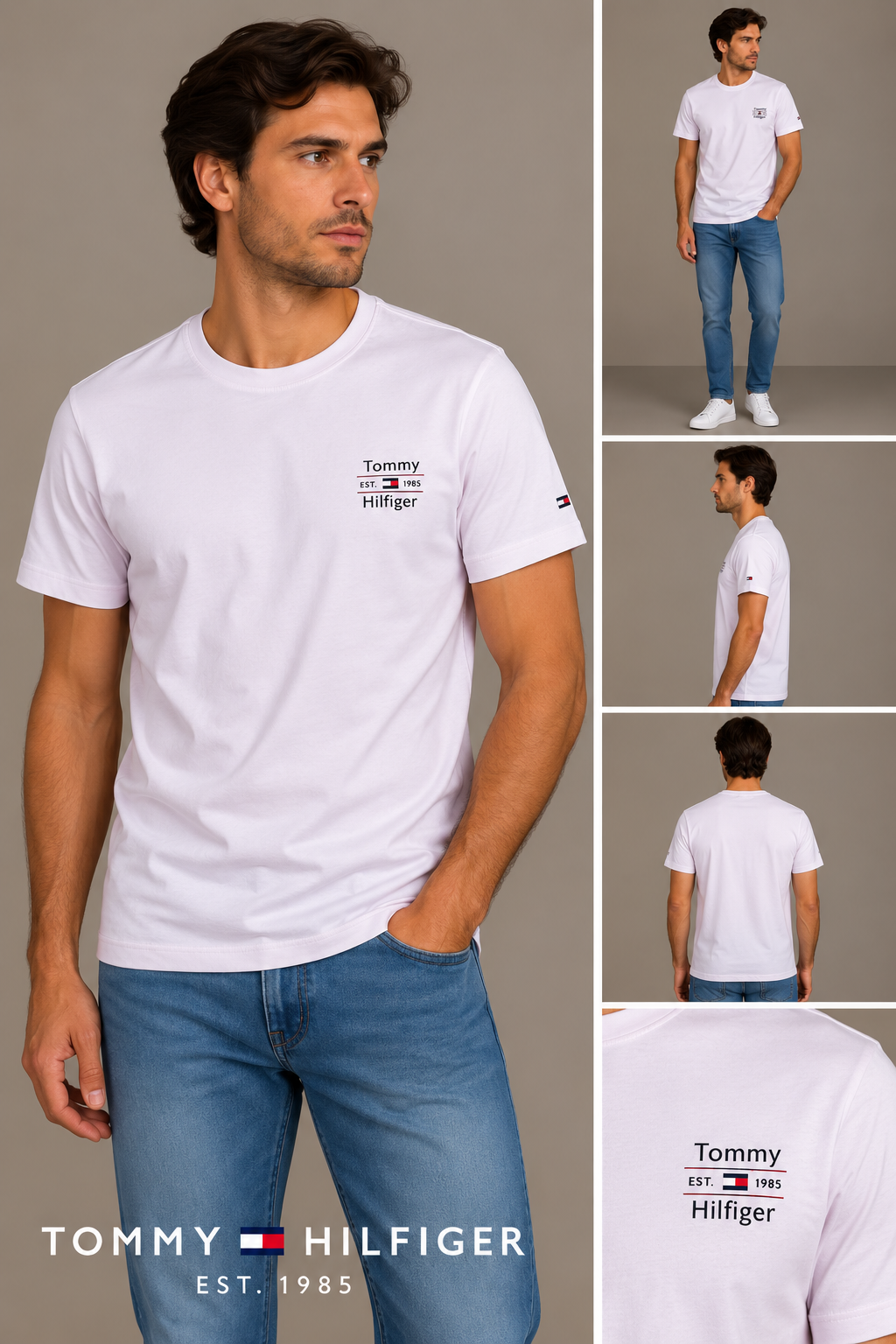 Playera Cuello Redondo Tommy Hilfiger