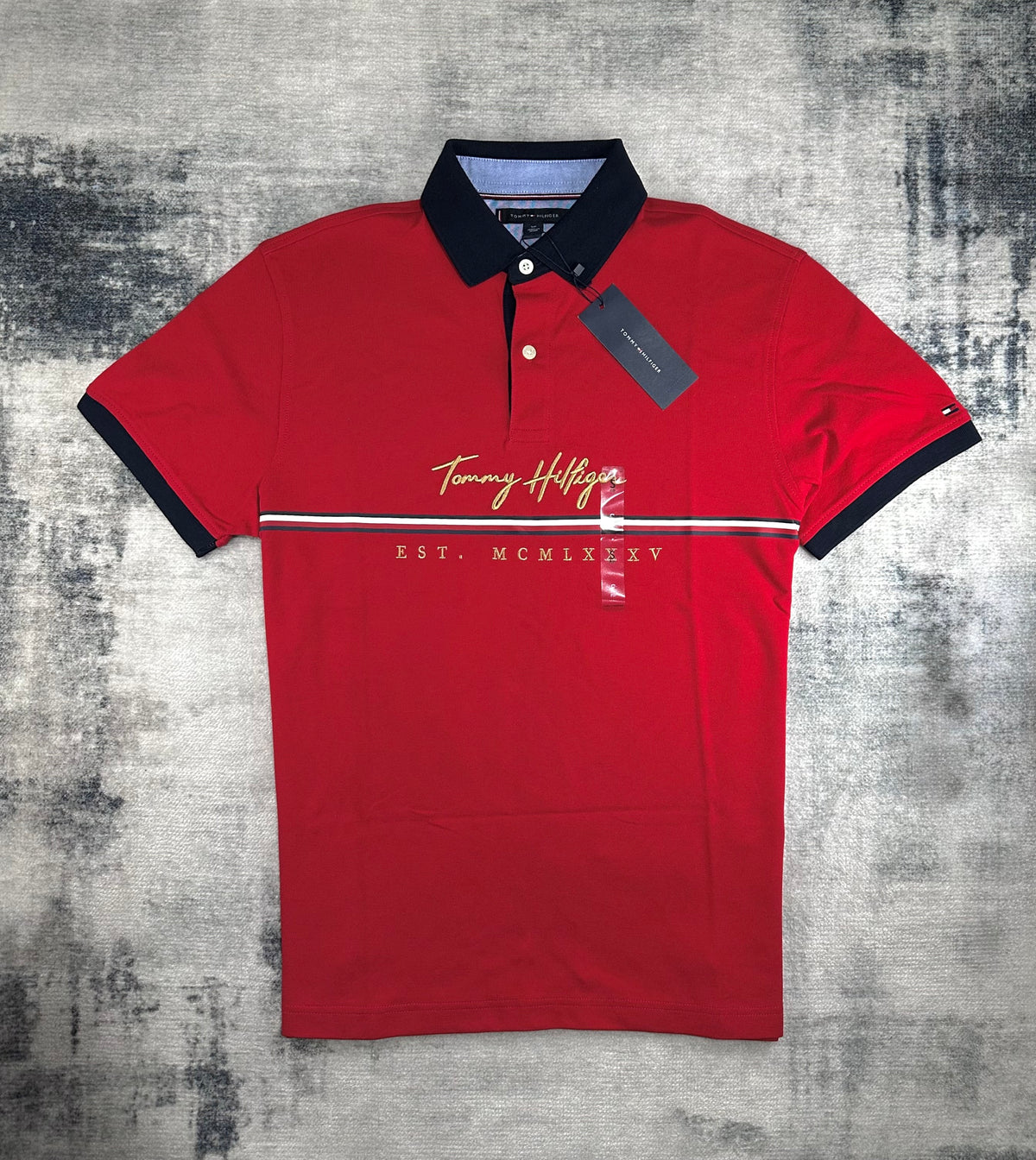 Playera Tipo Polo Tommy Hilfiger