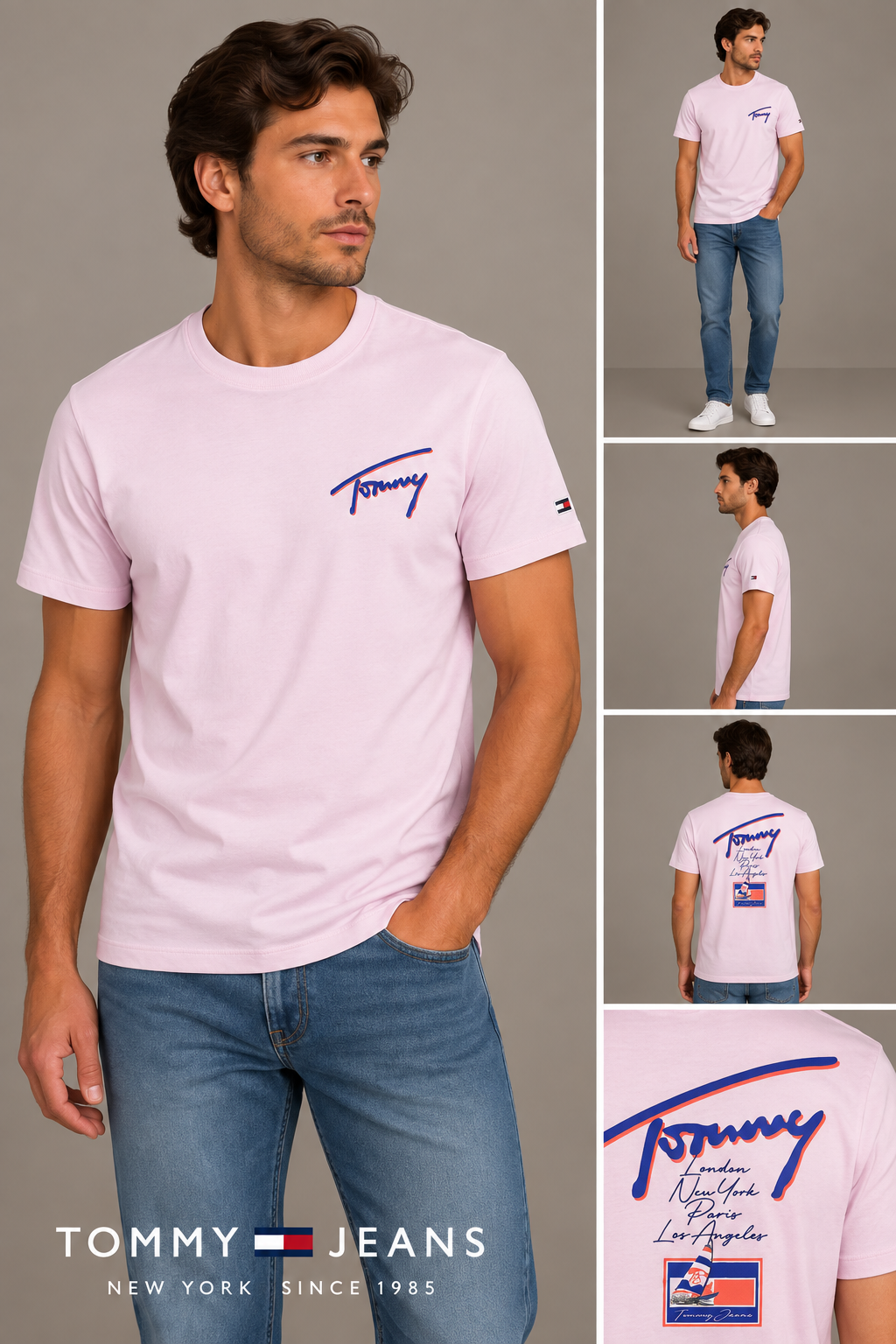 Playera Cuello Redondo Tommy Hilfiger