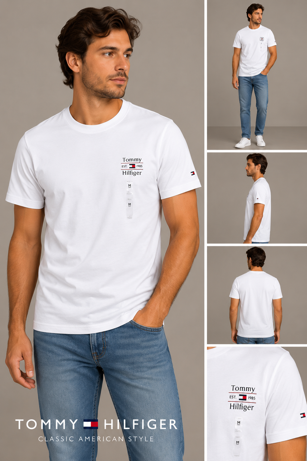 Playera Cuello Redondo Tommy Hilfiger