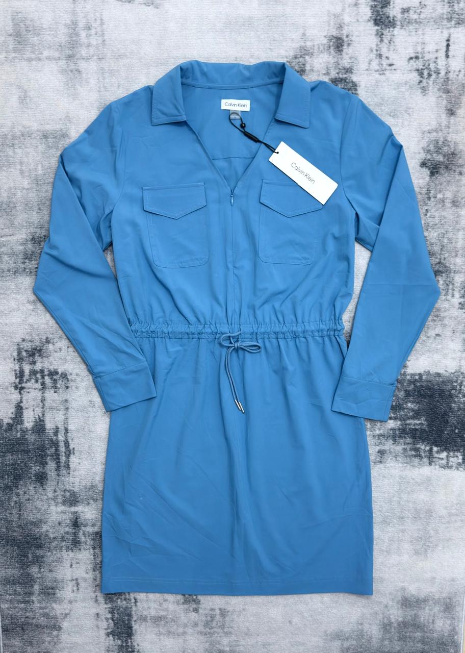 Vestido Tipo Camisa Calvin Klein
