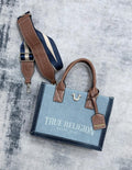 Bolsa Tote Denim Logo Frontal True Religion