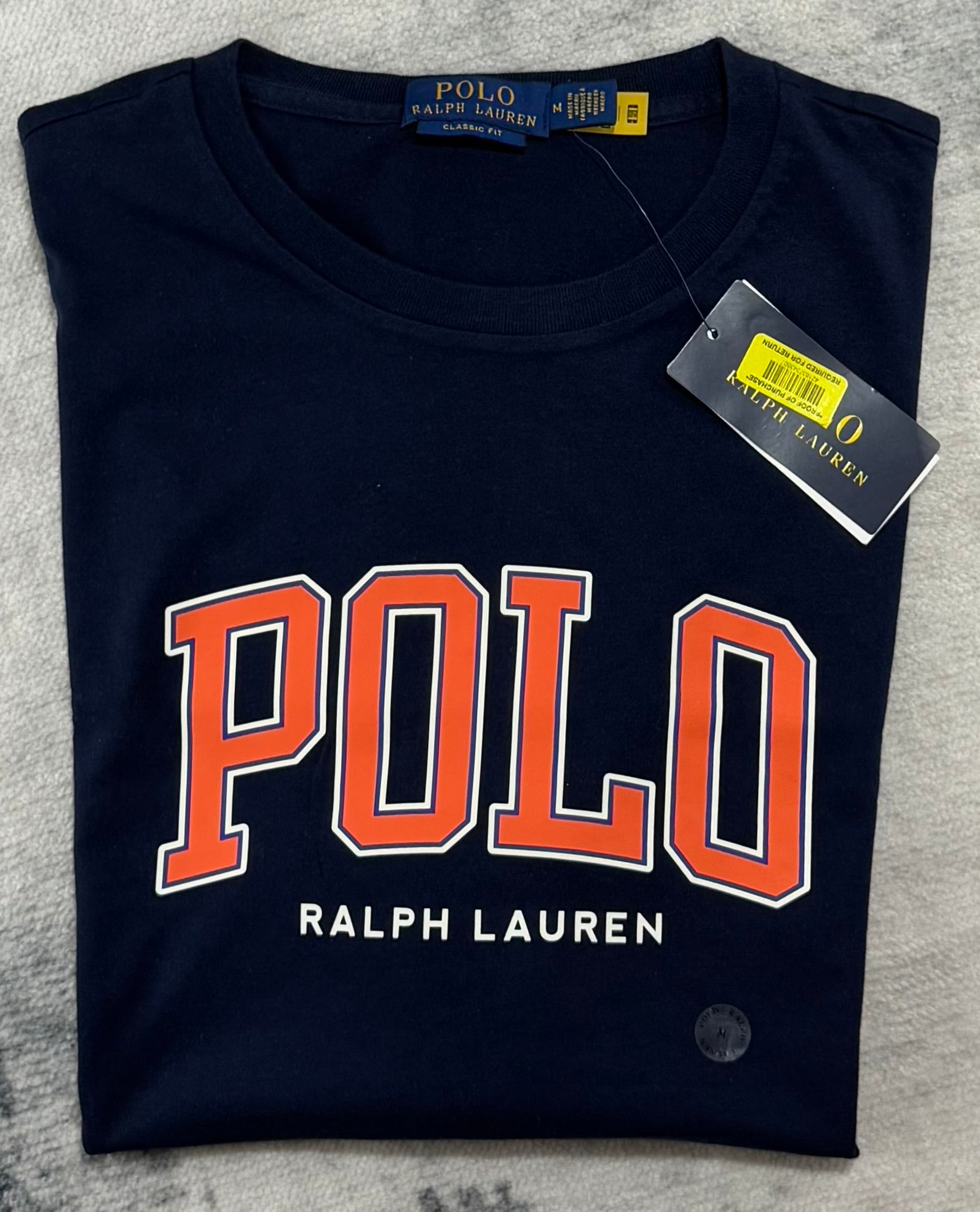 Playera de Hombre Cuello Redondo Polo Ralph Lauren