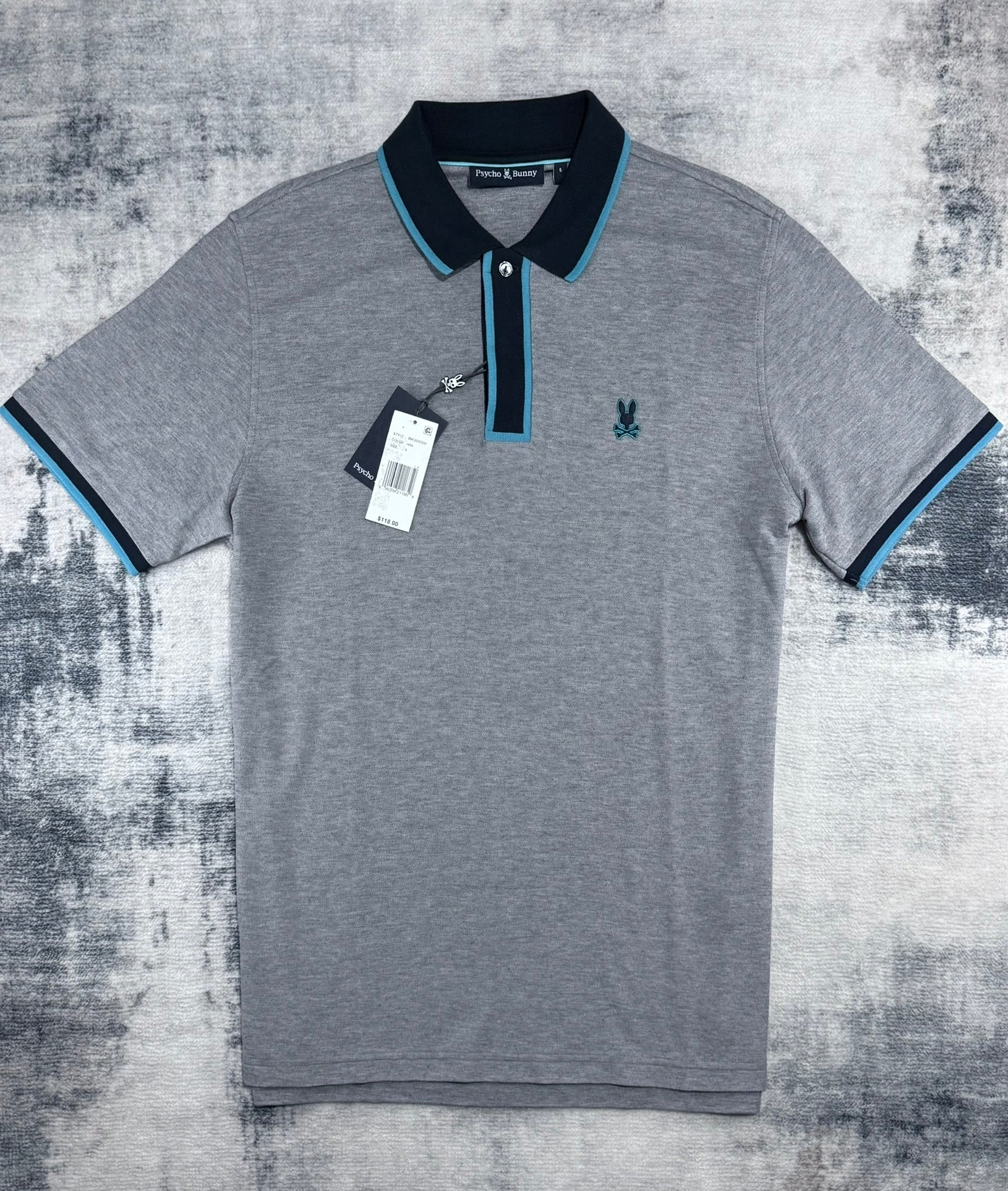 Playera de Hombre Cuello Tipo Polo Psycho Bunny