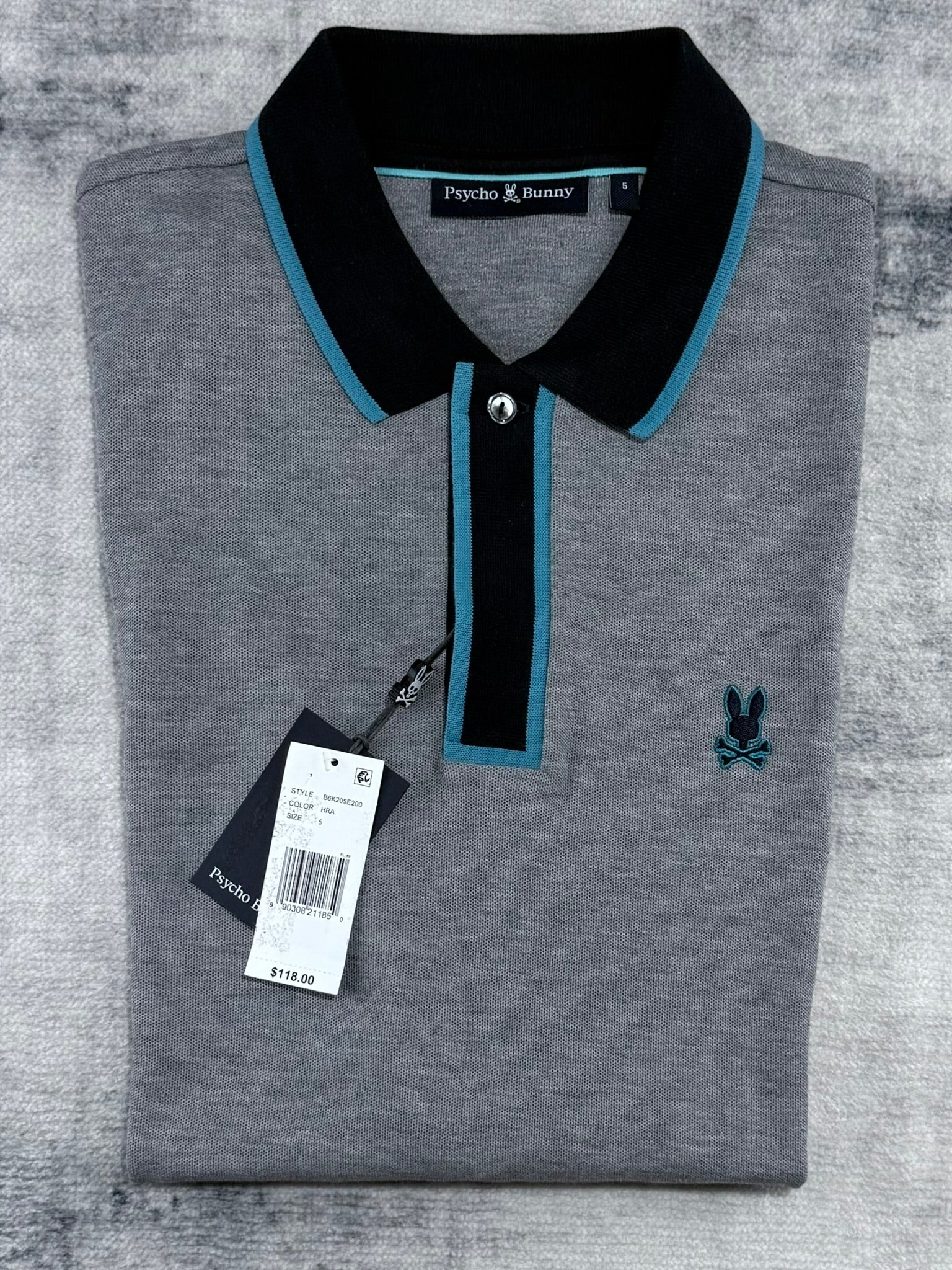 Playera de Hombre Cuello Tipo Polo Psycho Bunny