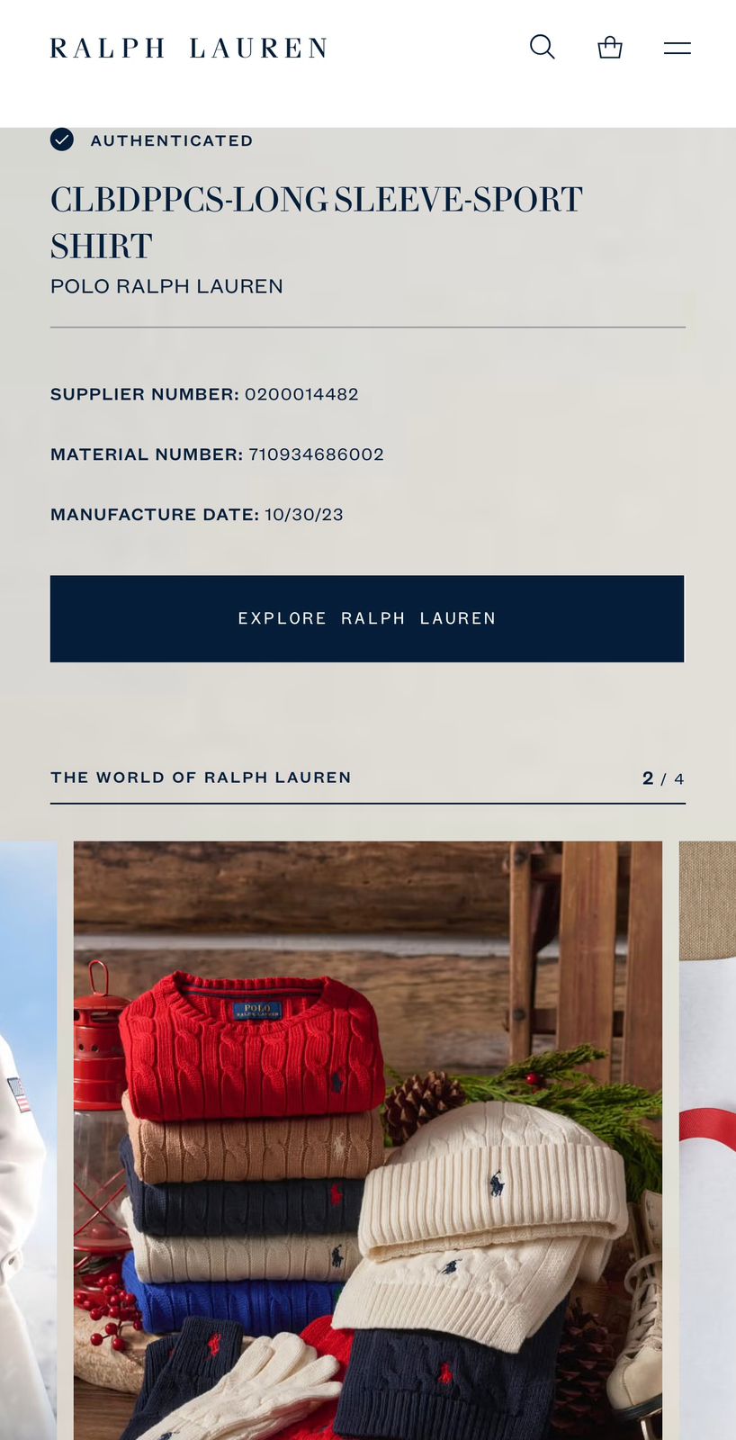 Camisa Polo Ralph Lauren