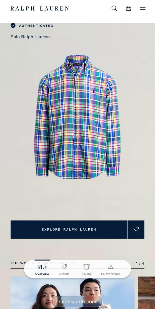 Camisa Polo Ralph Lauren