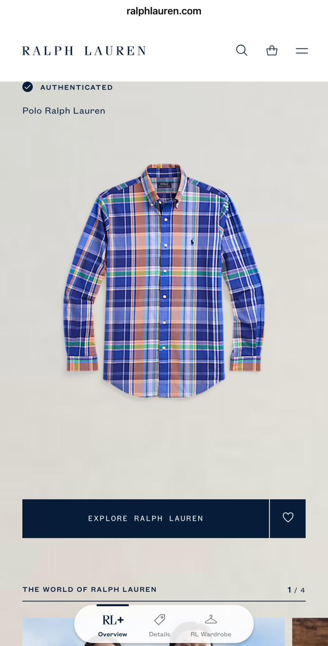 Camisa Polo Ralph Lauren