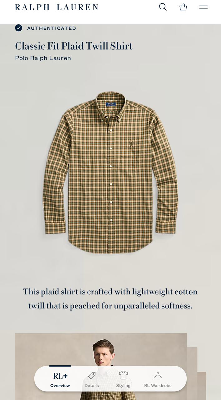 Camisa Polo Ralph Lauren