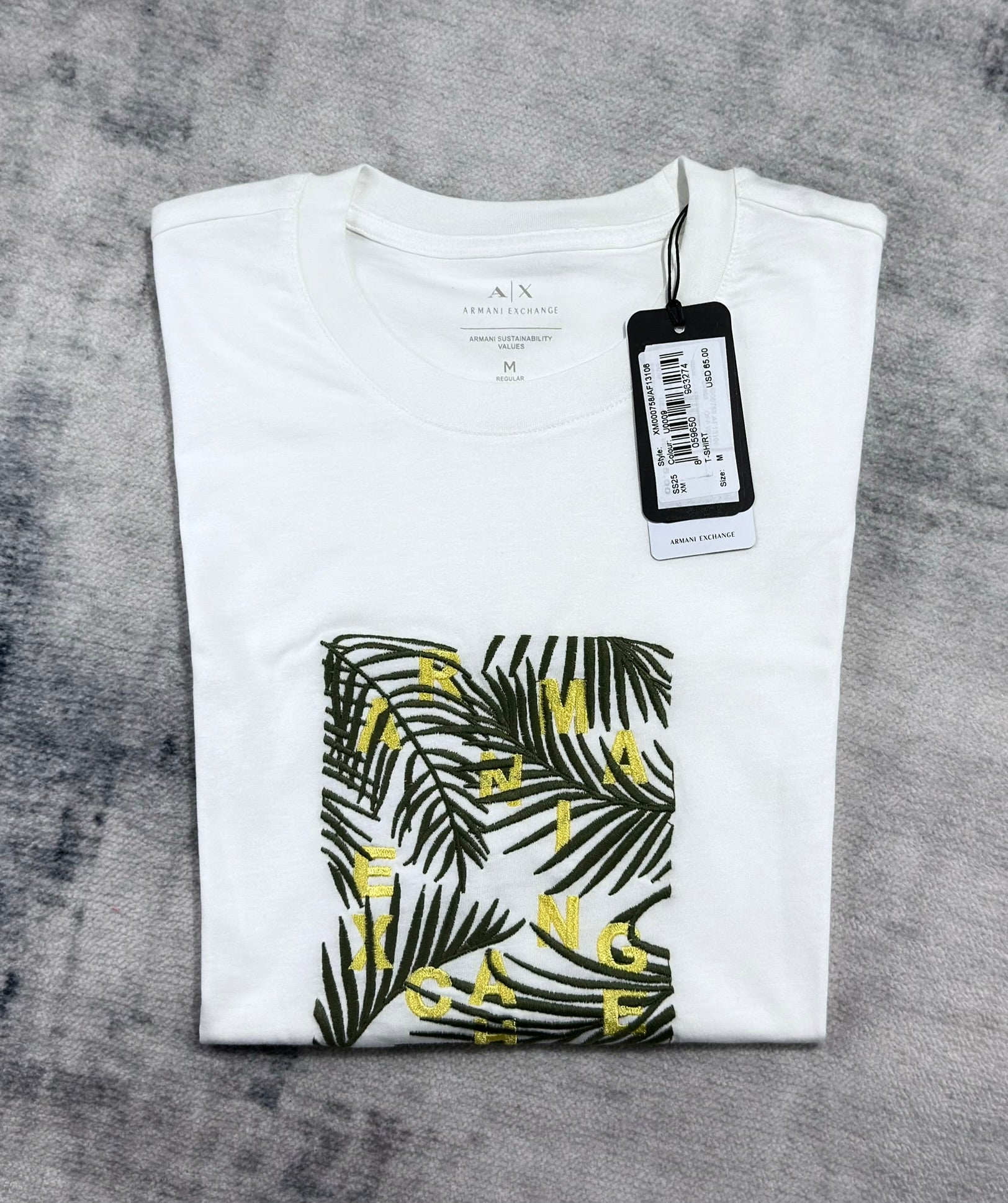 Playera Cuello Redondo Armani Exchange