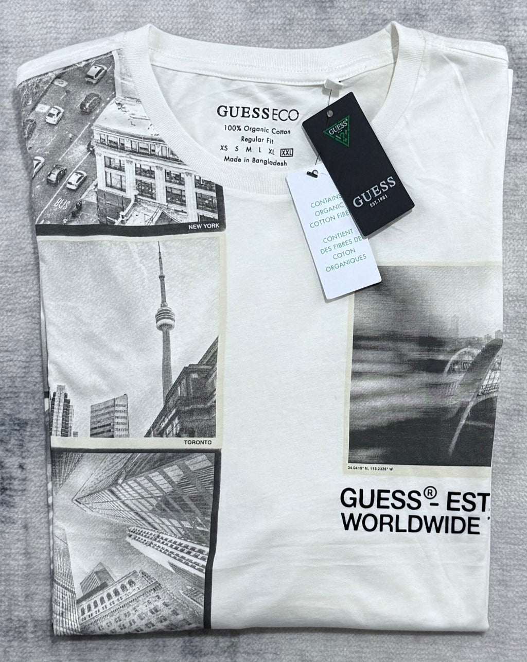 Playera Cuello Redondo Guess