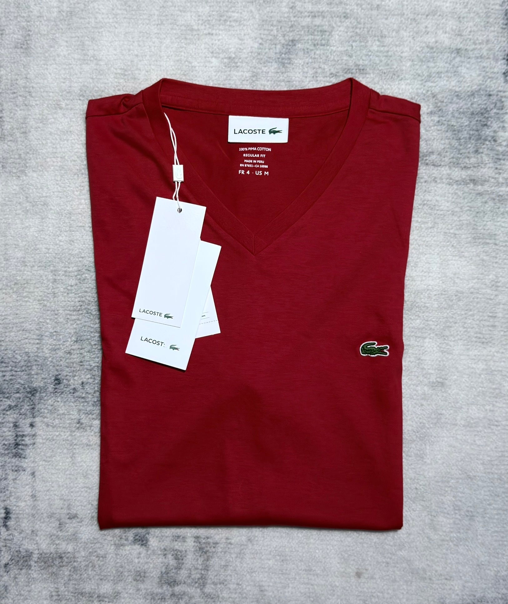 Playera Cuello Redondo Lacoste