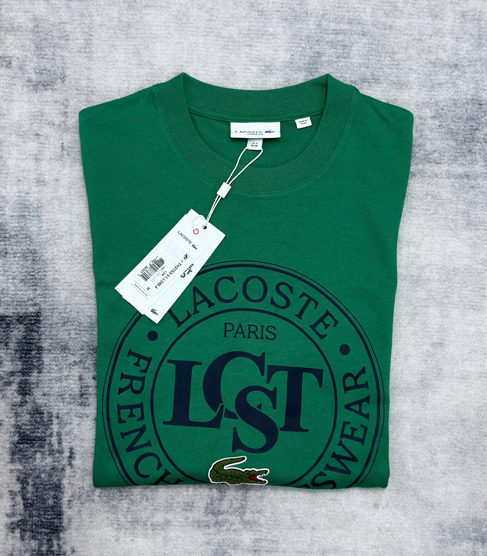 Playera Cuello Redondo Lacoste