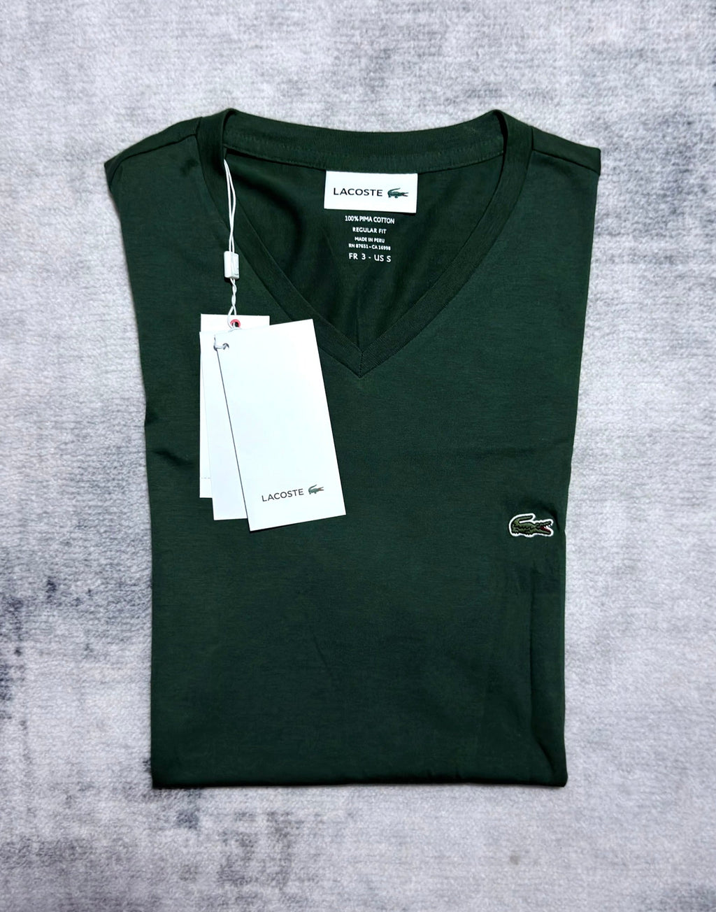 Playera Cuello Redondo Lacoste