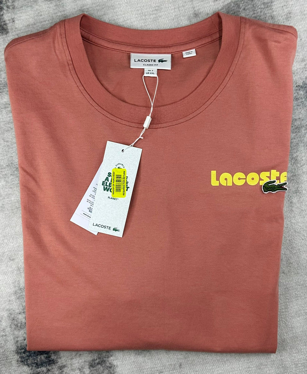 Playera Cuello Redondo Lacoste