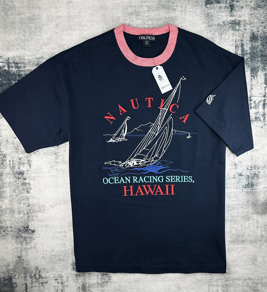 Playera Cuello Redondo Nautica