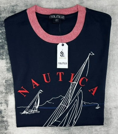 Playera Cuello Redondo Nautica