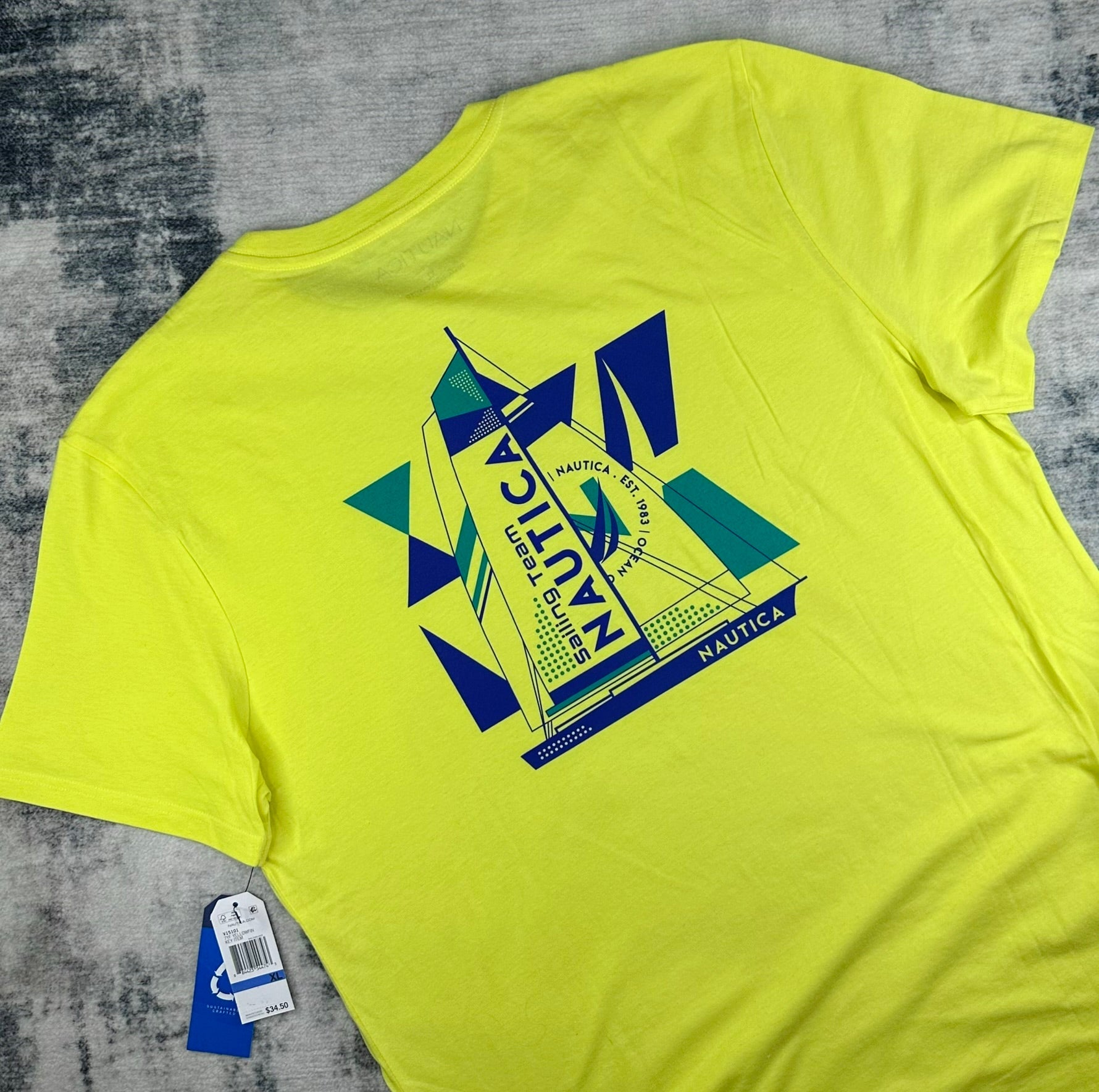 Playera Cuello Redondo Nautica