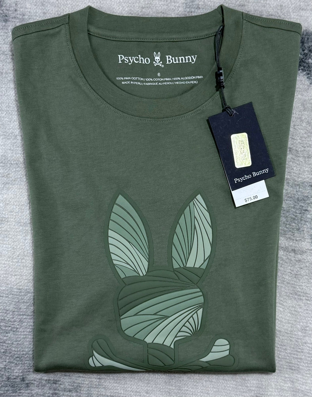 Playera Cuello Redondo Psycho Bunny