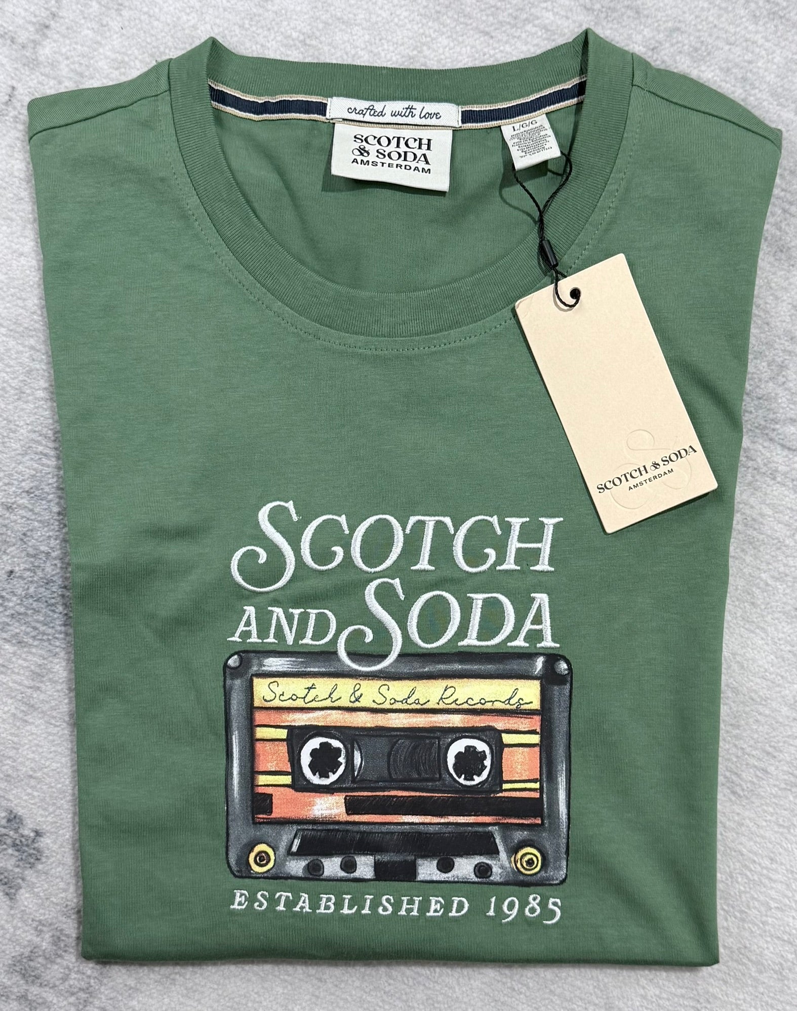 Playera Cuello Redondo Scotch And Soda