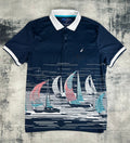 Playera Tipo Polo Nautica