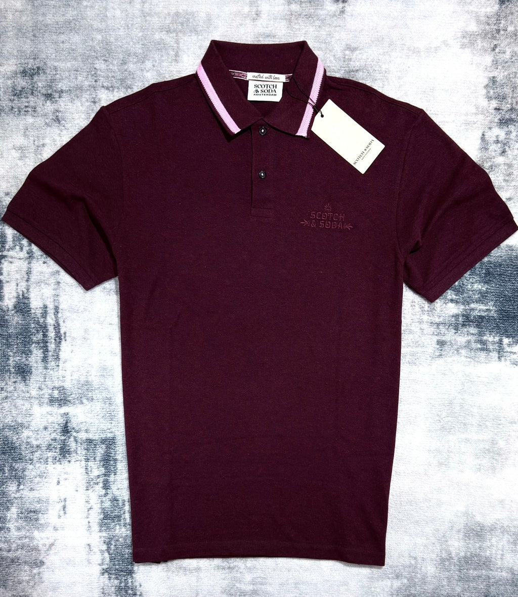 Playera Tipo Polo Scotch and Soda