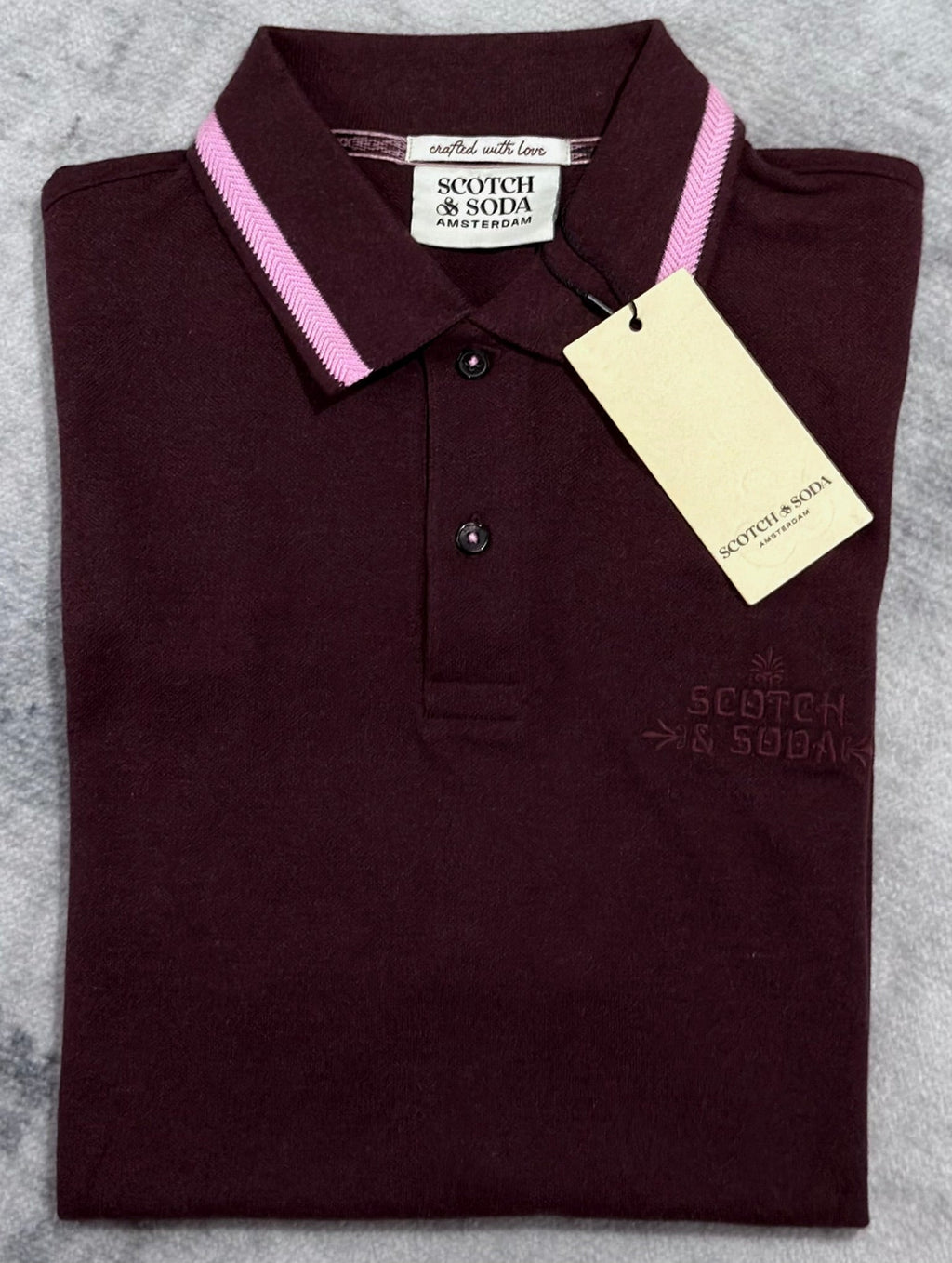 Playera Tipo Polo Scotch and Soda