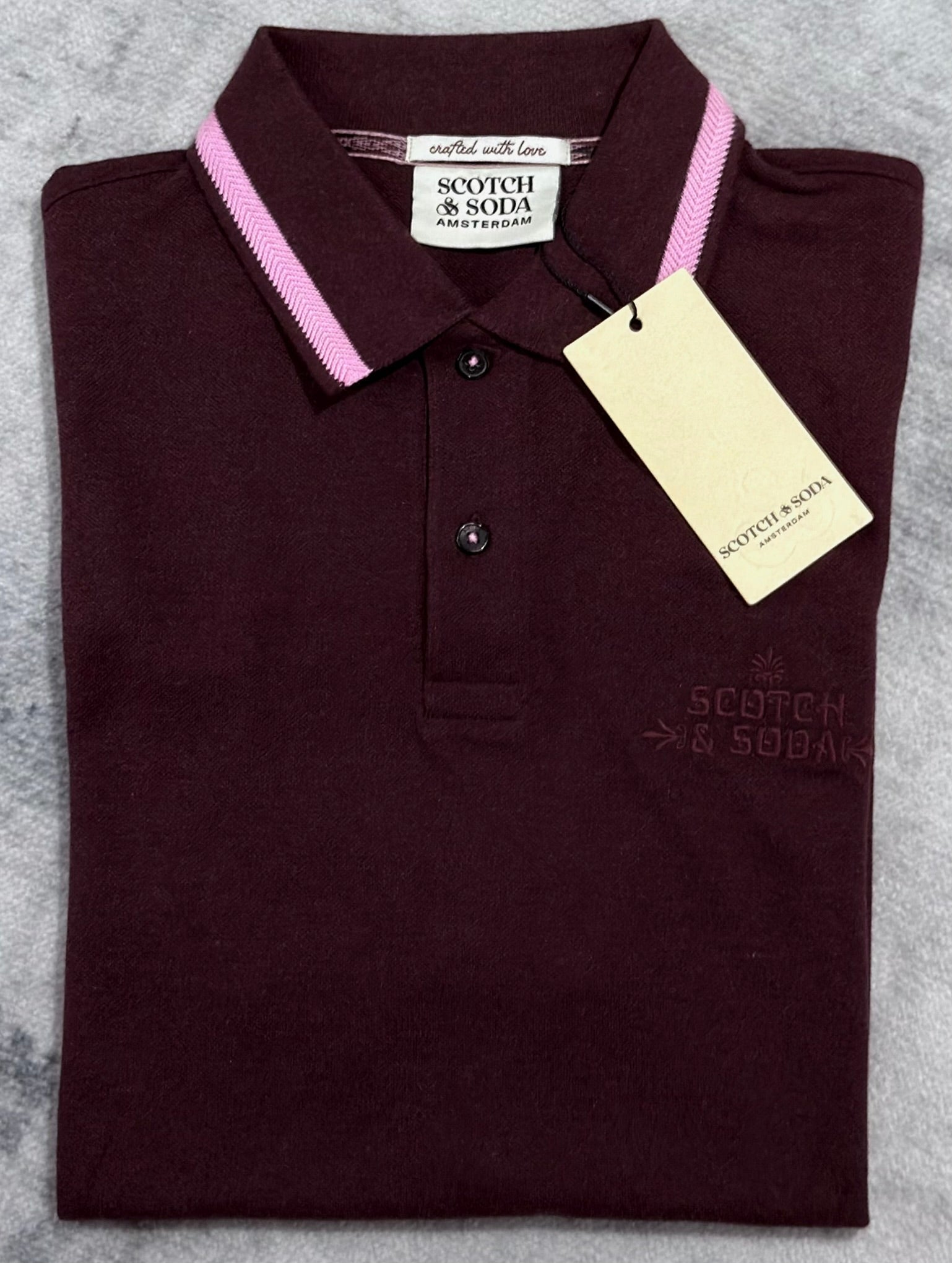 Playera Tipo Polo Scotch and Soda