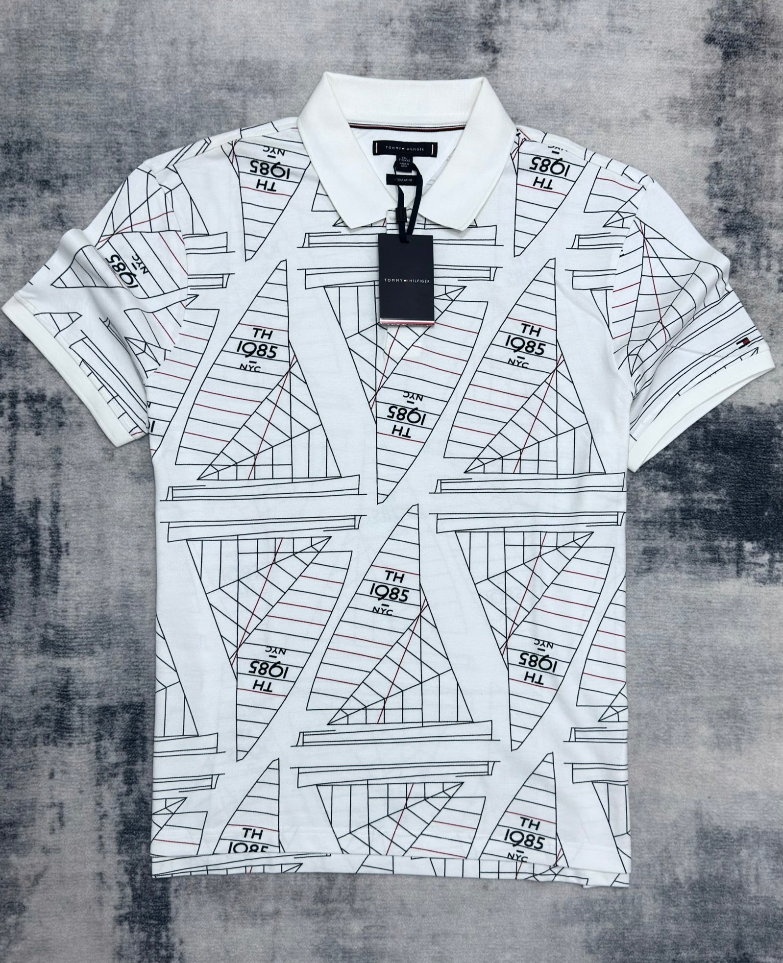 Playera Tipo Polo Tommy Hilfiger