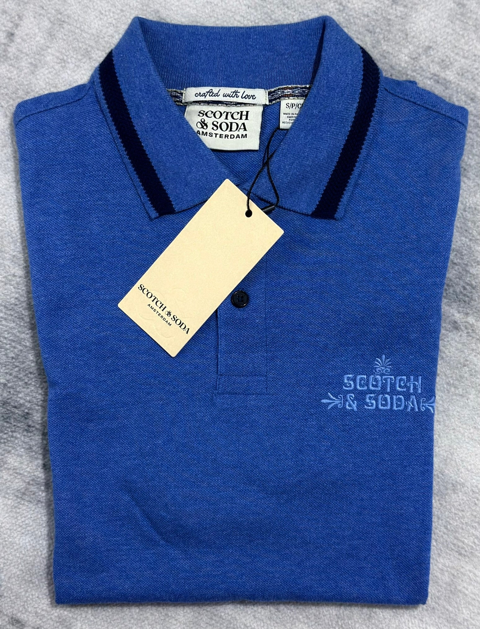 Playera Tipo Polo Scotch and Soda
